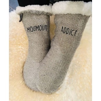 Chaussettes "Moumoute addict"