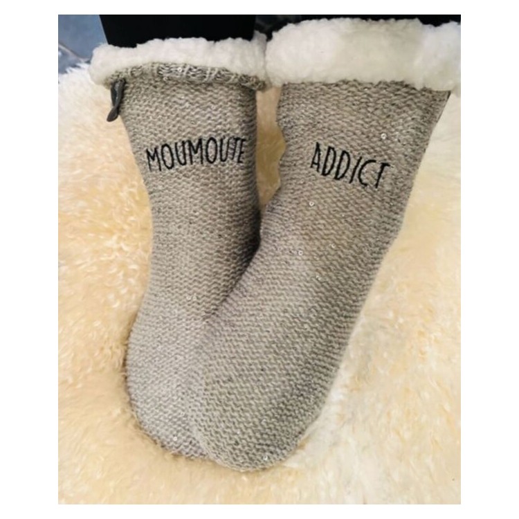 Chaussettes "Moumoute addict"