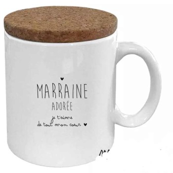 Mug "Marraine Adorée" - Marcel & Lily