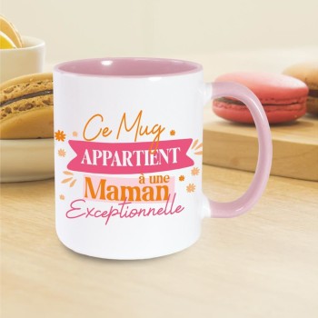 Mug "maman exceptionnelle"