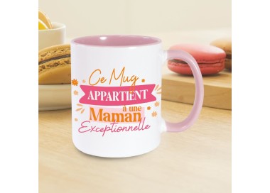 Mug "maman exceptionnelle"