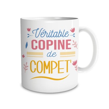 Mug "véritable copine"