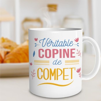 Mug "véritable copine"