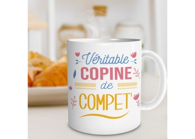 Mug "véritable copine"