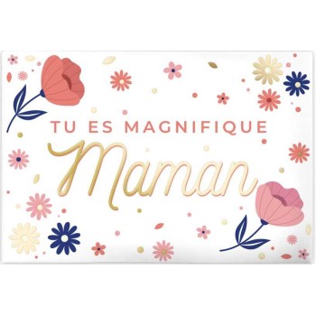 Magnet "Magnifique maman"