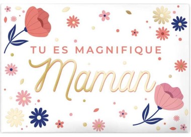 Magnet "Magnifique maman"