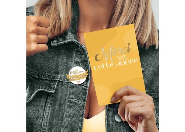 Carte et Pin's "Meilleure maîtresse"