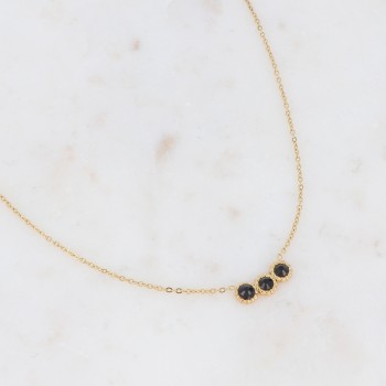 Collier - 3 cristaux