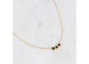 Collier - 3 cristaux
