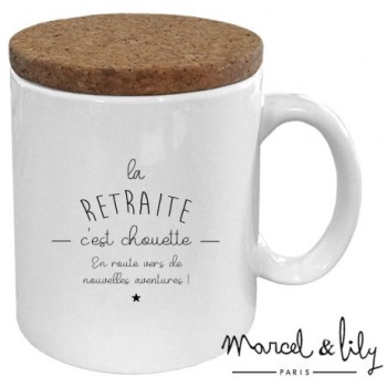 Mug "La retraite c'est chouette" - Marcel & Lily