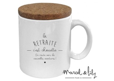 Mug "La retraite c'est chouette" - Marcel & Lily