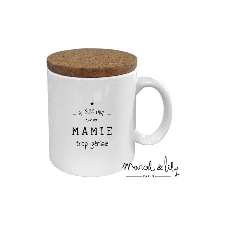 Mug "Je suis une super Mamie" - Marcel & Lily
