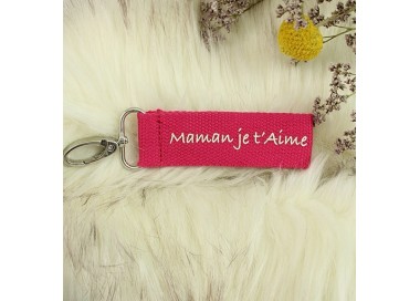 Porte-clés "Maman je t'aime"
