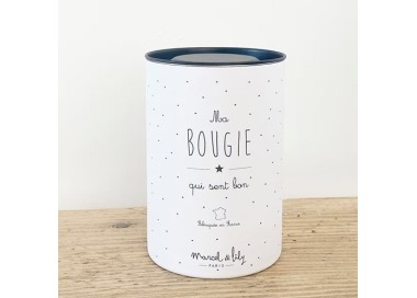 Bougie artisanale - Maison du Bonheur - caramel beurre salé