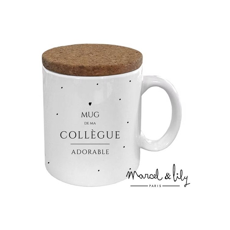 Mug "Ma super collègue adorable" - Marcel & Lily