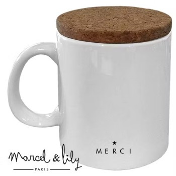 Mug "Merci" - Marcel & Lily