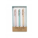 Coffret de 3 stylos "Princesse, Licorne, Bombasse" - Les Vilaines Filles