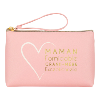 Grande pochette "Maman formidable Grand-mère Exceptionnelle"