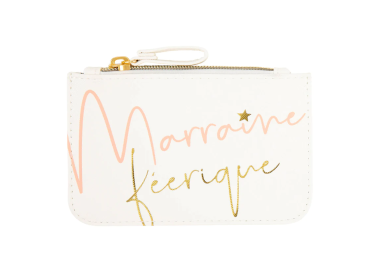 Petite pochette "Marraine féérique"