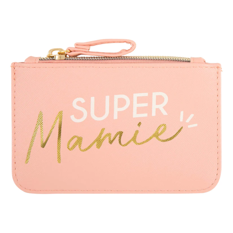 Petite pochette "Super Mamie"