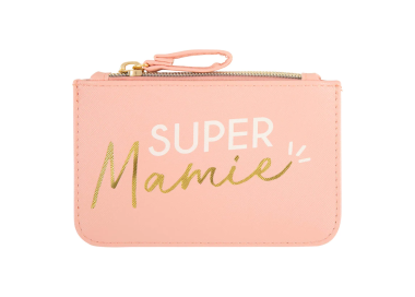 Petite pochette "Super Mamie"