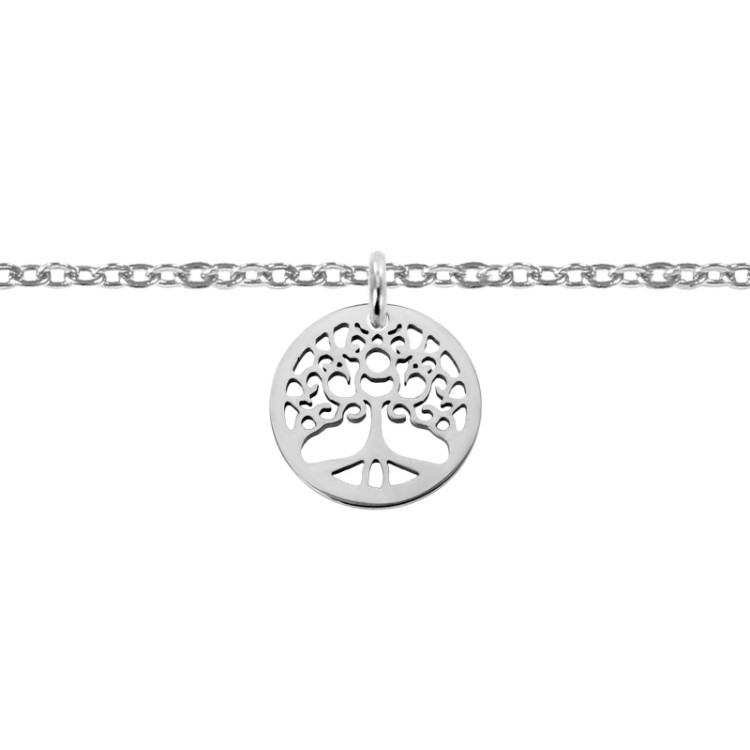 Bracelet Arbre de Vie en Acier- Créateur français