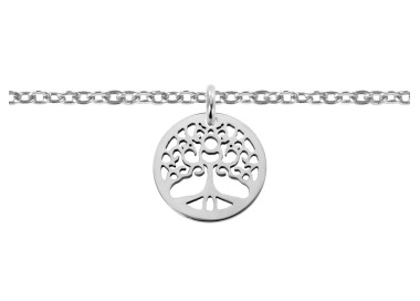 Bracelet Arbre de Vie en Acier- Créateur français