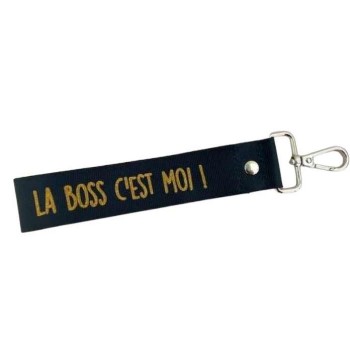 Porte-clés "La Boss C'est Moi !"- Les Vilaines Filles