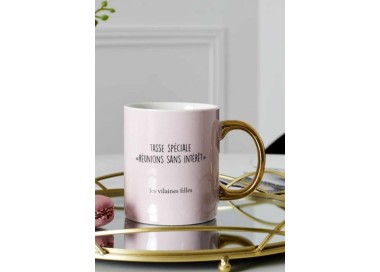 Mug "Réunion sans intérêt..."