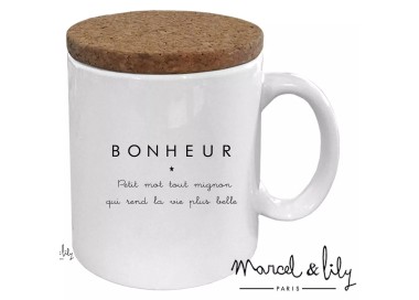 Mug "Bonheur" - Marcel & Lily