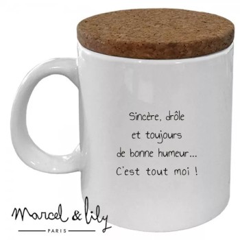 Mug "Soeur trop géniale" - Marcel & Lily