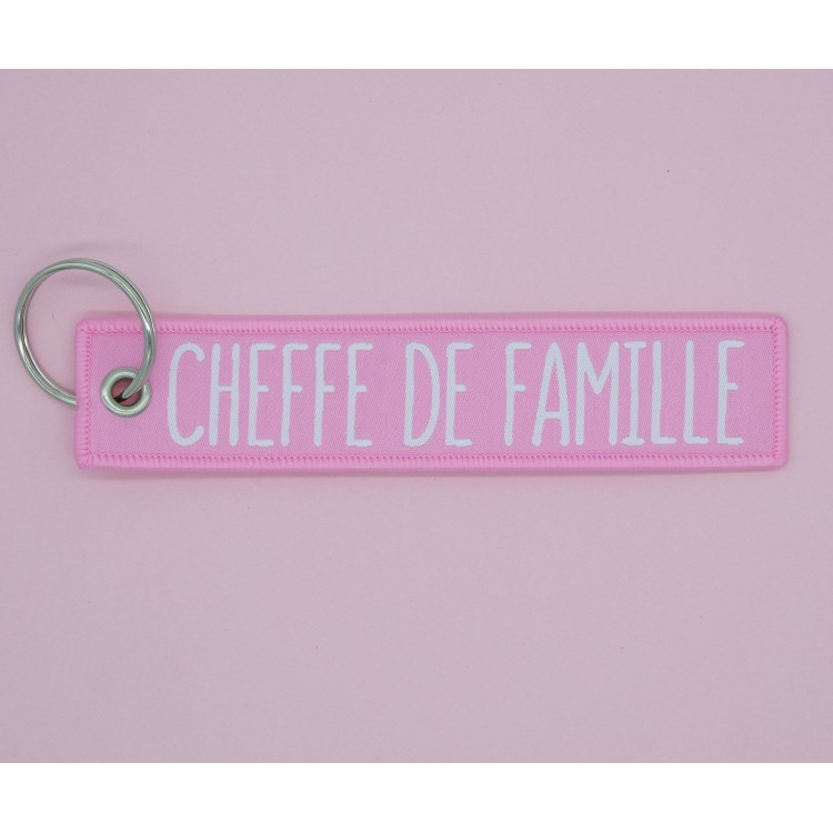 porte cles Cheffe de Famille