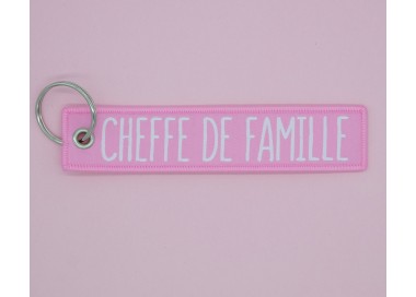 porte cles Cheffe de Famille