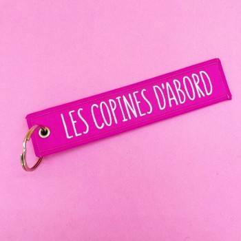 Porte-clés "Les Copines d'abord"