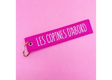 Porte-clés "Les Copines d'abord"