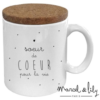 Mug "Soeur de Coeur" - Fabriqué en France